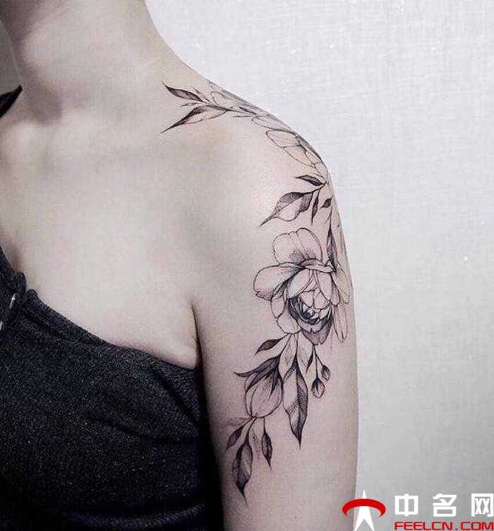 花朵纹身