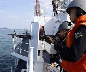 韩国海警再向中国渔船开火 20名中国人遭到扣押