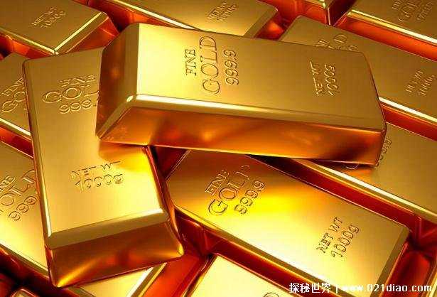 世界上十大黄金储备量最多的国家 美国排第一(达8133.5吨)
